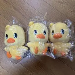 チキンラーメン　ひよこ　ぬいぐるみ　3個セット