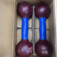 3kg ダンベルセット バーニンレッド