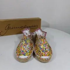 【B品】【24㎝】gaimo ガイモ/エスパドリーユシューズ/小花柄