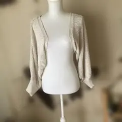 レトロガールメッシュボレロアイボリー Ｆ