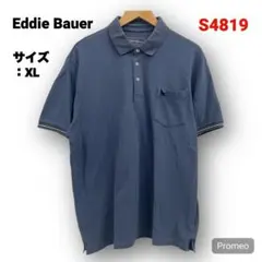 【即購入OK】Eddie Bauer 半袖ポロシャツ サイズXL ブルー