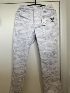 AVIREX ホワイトカモフラージュ ゴルフパンツ
