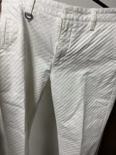 NICOLE CLUB FOR MEN ボトムス ホワイト