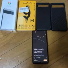 Google Pixel 6a 本体 + ケース2個