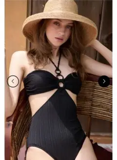 新品未使用【Estella.K】エステラケー ワンピーススイムウェアー ブラック Haute Summer Dress -Midnight- – Estella.K