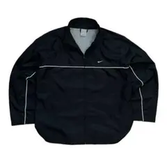 NIKE 00s ナイロンジャケット　ブラック　古着　S oldnike
