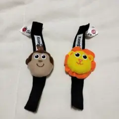 Sassy ライオンとおさるのラトル