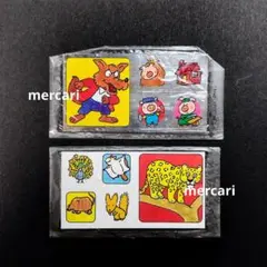 明治マーブルチョコレートシール かわいいどうぶつシール三びきのこぶた 昭和レトロ