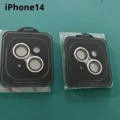 iPhone14 6.1インチ カメラレンズカバー 保護フィルム ピンク