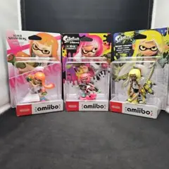 スプラトゥーン amiibo インクリング 3体セット《未開封》