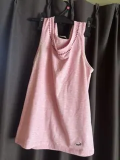 CROCODILE ピンク タンクトップ