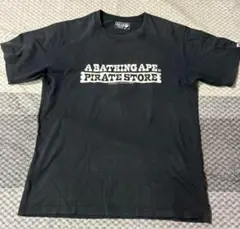 A BATHING APE パイレーツTシャツ ブラック