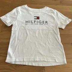 TOMMY HILFIGER ホワイト Tシャツ XS（4-5）
