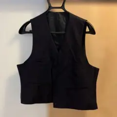 BIGLAY 黒 スーツベスト サイズ79