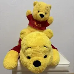 プーさん ぬいぐるみ　2体セット