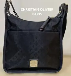 【未使用】CHRISTIANOLIVIER ショルダー　バッグ　ネイビー