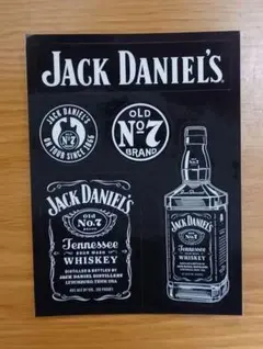 09 ジャックダニエル Jack Daniel's ステッカー