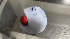Digio2トラックボールマウス小型 2.4GHz ワイヤレス 5ボタン ブルー