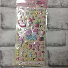 最終値下げ マイメロディ ぷっくりシール