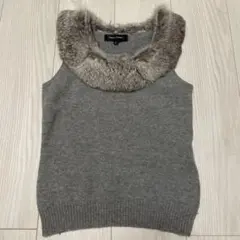QUEEN'S COURT グレー ノースリーブ 2
