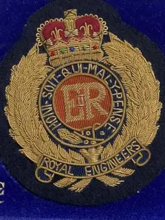 K&C ワッペン ENGLAND (ROYAL ENGINEERS)