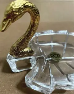 水晶,置物 RCR ロイヤルクリスタルロック 白鳥水晶の置物、