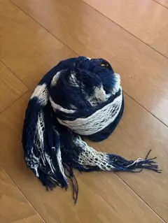 藍染め　ストール