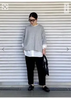 美品 journal standard luxe キャンブリックノーカラーシャツ