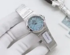 Omega 自動巻き腕時計 ダイヤモンド装飾