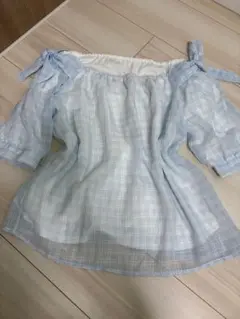 MAJESTIC LEGON 半袖カットソー シフォン