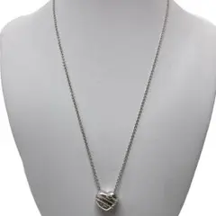 TIFFANY(ティファニー) ハートビーンシルバーネックレス TH303