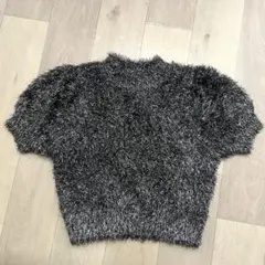 グレイル GRL ラメシャギーパフスリーブニット ほぼ新品
