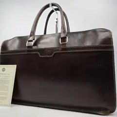 GLENROYAL ブリーフケース ビジネスハンドバッグ カーフレザー