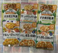 離乳食 ベビーフード　WAKODO 12か月頃　6個セット