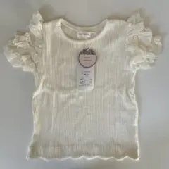 【mamaraku】フリルTシャツ