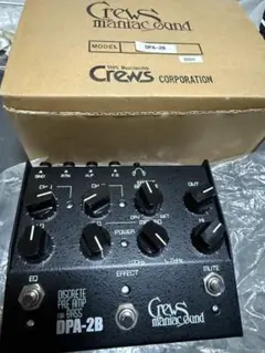 Crews maniac sound DPA-2B 美品 Crews maniac sound DPA-2B Discrete Pre Amp for Bass - Geek