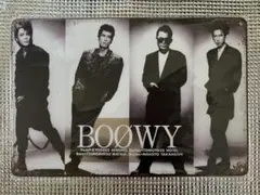 新品　BOOWY イメージオマージュアルミプレートブリキ看板②