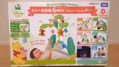 【新品未開封】えらべる回転 6WAYジムにへんしんメリー プラス　くまのプーさん