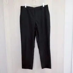 ユニクロ パンツ スラックス ストレートパンツ ブラック XLサイズ