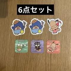 サンリオ　スシロー　コラボ限定ステッカー　ピック