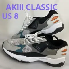 AKⅢ CLASSIC スニーカー　グレー　US8 B2932