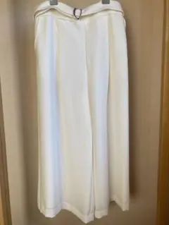 PLST パンツ　白