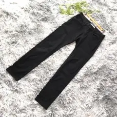 【GU】 ブラック スキニーパンツ ストレッチ素材 メンズ 29サイズ NO1