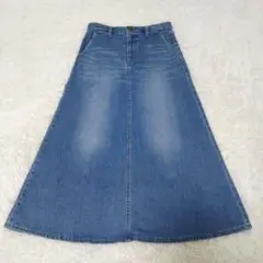 最終価格！23区DENIM 近年モデル ロングデニムフレアスカート M