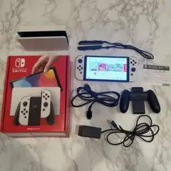 【美品】即購入可能Nintendo Switch 有機ELモデル ホワイト 本体