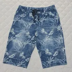 サイズＬ　デニムハーフパンツ　美品