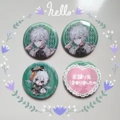 叢雲カゲツ 缶バッジ 2nd Anniversary