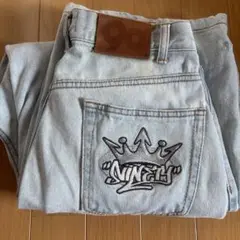 9090 デニム　King Logo