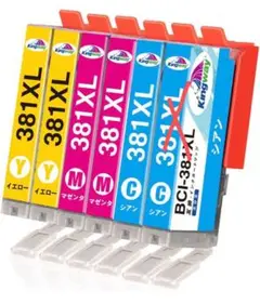 キヤノン Canon 互換インクカートリッジ BCI-381XL BCI-381