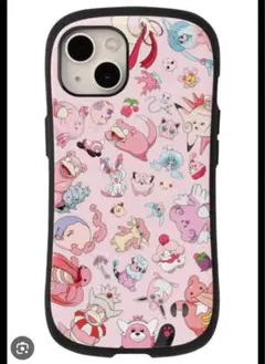 美品 ポケモン iPhoneケース ピンク